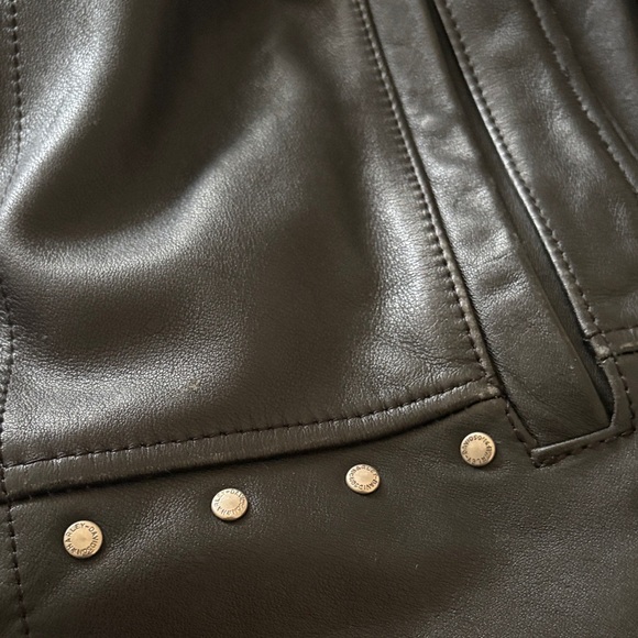 Vintage 80’s Gently Loved Unisex Harley-Davidson Black Leather Biker Jacket - Picture 9 of 16